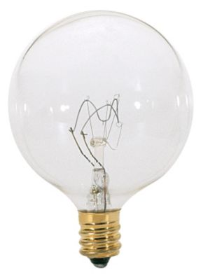 25W 120V G16 1/2 E12 Clear Bulb by SATCO Lighting - Starlight Lighting USA and Canada